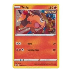 Battle Styles 023/163 Tepig (Cosmo Holo)