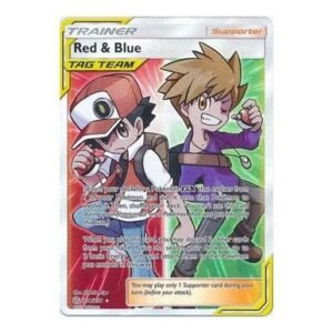 SM Cosmic Eclipse 234/236 Red & Blue (Tag Team Full Art)