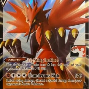 Chilling Reign 080/198 Galarian Zapdos V (Prize Pack League Promo)