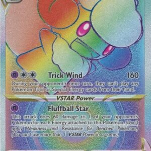 Brilliant Stars 175/172 Whimsicott VSTAR (Rainbow Rare)