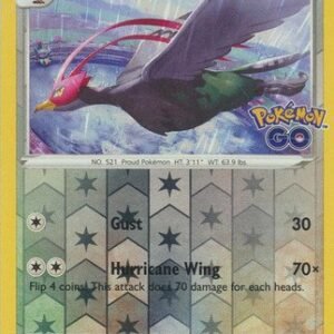 Pokemon GO 063/078 Unfezant (Reverse Holo)