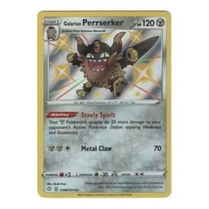 Shining Fates SV087/SV122 Galarian Perrserker (Holo)