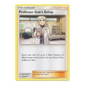 SM Cosmic Eclipse 201/236 Professor Oak's Setup