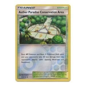 SM Guardians Rising 116/145 Aether Paradise Conservation Area (Reverse Holo)