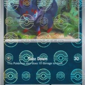 SV White Flare 061/086 Zorua (POKE BALL Reverse Holo)
