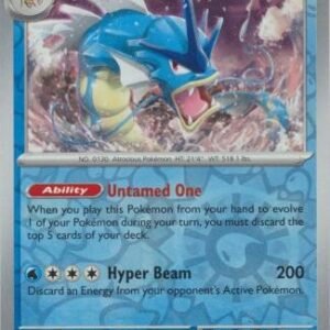 Scarlet & Violet 151 130/165 Gyarados (Reverse Holo)