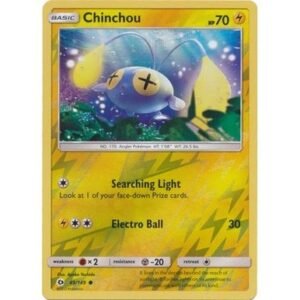 Sun and Moon (Base Set) 49/149 Chinchou (Reverse Holo)