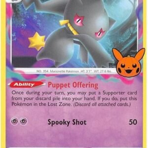 SWSH Lost Origin 073/196 Banette (Pikachu Pumpkin Stamp)
