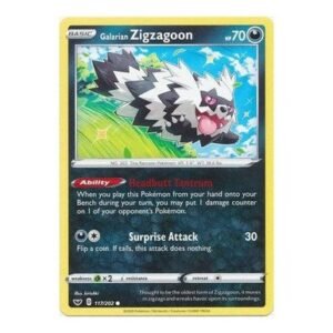 Sword & Shield (Base) 117/202 Galarian Zigzagoon