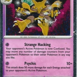 SV Twilight Masquerade 082/167 Alakazam (Cosmo Holo)