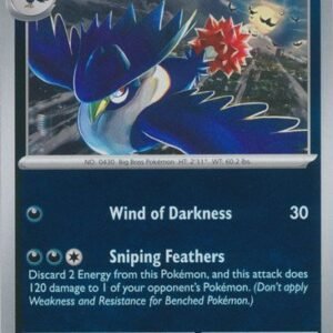 ME Phantasmal Flames 058/094 Honchkrow (Reverse Holo)