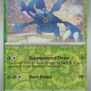 Scarlet & Violet (Base Set) 002/198 Heracross (Reverse Holo)