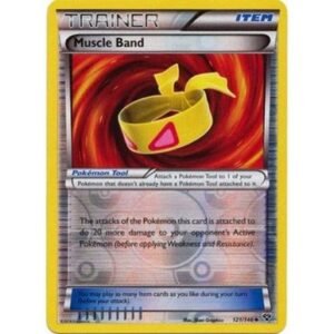 XY Base Set 121/146 Muscle Band (Reverse Holo)