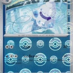 SV White Flare 028/086 Vanillish (POKE BALL Reverse Holo)