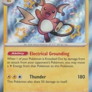 SV Paldean Fates 132/091 Raichu (Holo Shiny)