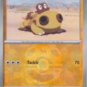 SV Prismatic Evolutions 052/131 Hippopotas (MASTER BALL Pattern Holo)