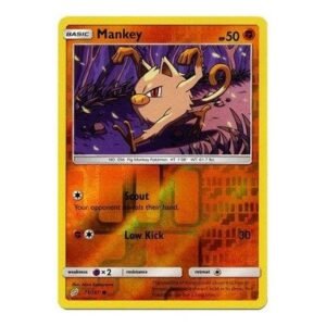 SM Team Up 71/181 Mankey (Reverse Holo)