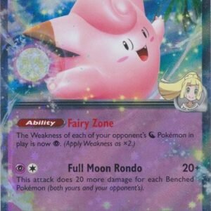 ME Ascended Heroes 076/217 Lillie's Clefairy ex (Half Art)