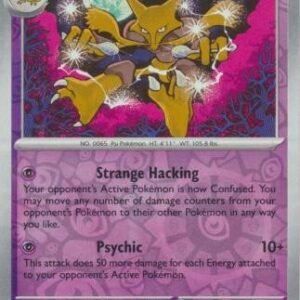 SV Twilight Masquerade 082/167 Alakazam (Reverse Holo)