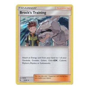 Hidden Fates 55/68 Brock's Training (Holo)