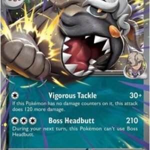 SV Destined Rivals 139/182 Arven's Mabosstiff ex (Prize Pack League Promo)