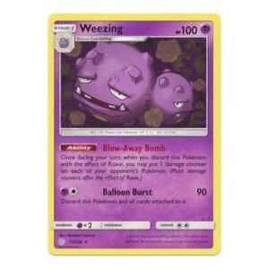 SM Cosmic Eclipse 077/236 Weezing