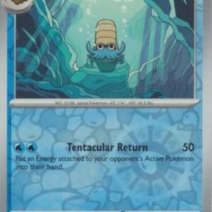 Scarlet & Violet 151 138/165 Omanyte (Reverse Holo)