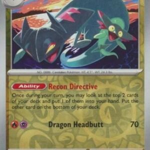 SV Twilight Masquerade 129/167 Drakloak (Reverse Holo)