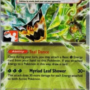 SV Twilight Masquerade 025/167 Teal Mask Ogerpon ex (Prize Pack League Promo Left Side Stamp)