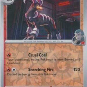 SV Destined Rivals 038/182 Team Rocket's Houndoom (Reverse Holo)