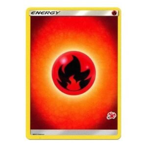 Sun and Moon (Base Set) EN2 Fire Energy (Charizard Symbol 12)