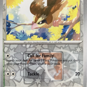 Scarlet & Violet 151 016/165 Pidgey (Reverse Holo Play! Pokemon Stamp)
