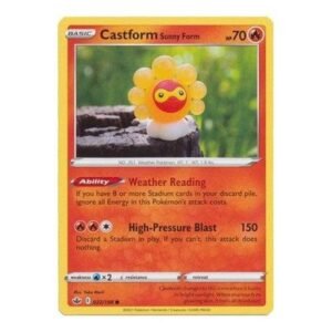 Chilling Reign 022/198 Castform Sunny Form