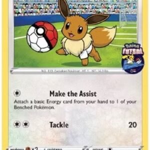 Pokemon Futsal 002/005 Eevee on the Ball (LOOSE)