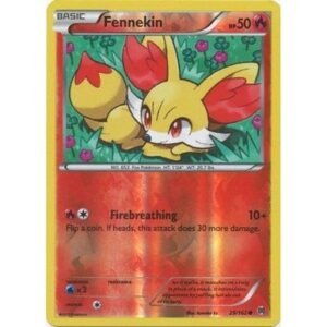 XY Break Through 025/162 Fennekin (Reverse Holo)