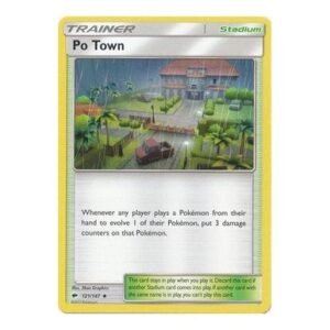SM Burning Shadows 121/147 Po Town