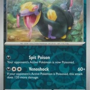 Scarlet & Violet (Base Set) 128/198 Seviper (Reverse Holo)