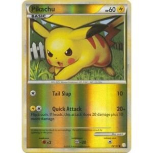 HeartGold & SoulSilver 78/123 Pikachu (Reverse Holo)