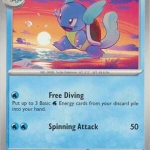 Scarlet & Violet 151 008/165 Wartortle