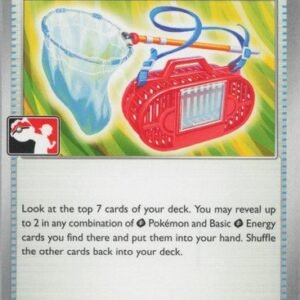 SV Twilight Masquerade 143/167 Bug Catching Set (Prize Pack League Promo Non-Holo Left Side Stamp)