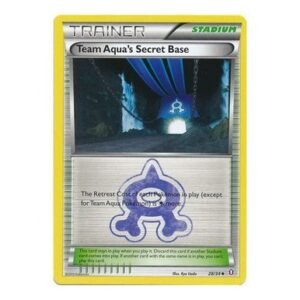 XY Double Crisis 28/34 Team Aqua's Secret Base