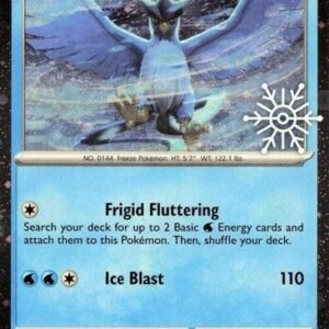 SV Journey Together 032/159 Articuno (Cosmo Holo w/ Snowflake Stamp)