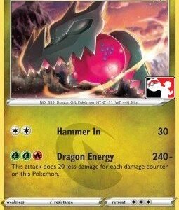 Evolving Skies 124/203 Regidrago (Prize Pack League Promo Non-Holo)