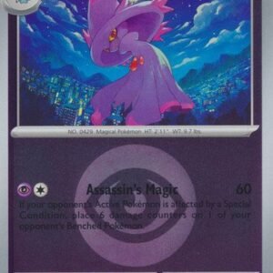 ME Ascended Heroes 086/217 Mismagius (Reverse Holo ENERGY SYMBOL)