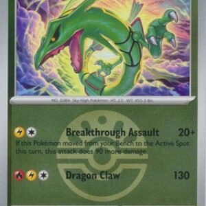 ME Ascended Heroes 153/217 Rayquaza (Reverse Holo BALL SYMBOL)