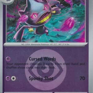 ME Ascended Heroes 091/217 Banette (Reverse Holo ENERGY SYMBOL)