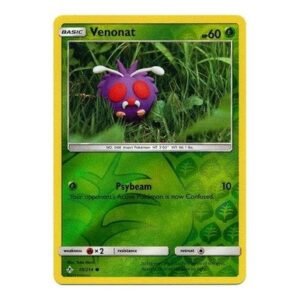 SM Unbroken Bonds 010/214 Venonat (Reverse Holo)