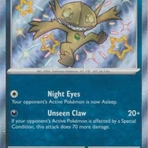 SV Paldean Fates 184/091 Sableye (Holo Shiny)