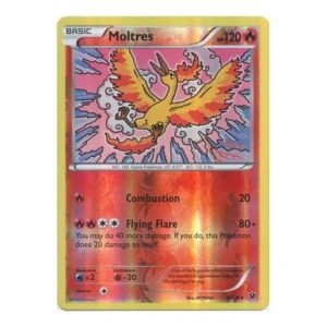 XY Fates Collide 9/124 Moltres (Reverse Holo)
