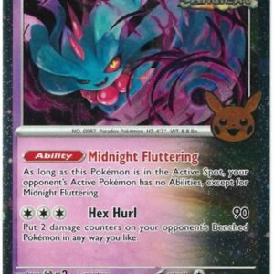 SV Temporal Forces 078/162 Flutter Mane (Pikachu Pumpkin Cosmo Holo Stamp)